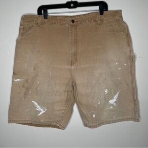 VINTAGE DICKIES TAN CARGO SHORTS SZ 42